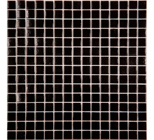 Мозаика стекло черный (сетка)(20*20*4) 327*327 GK01