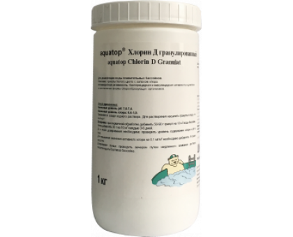 Хлорин D aquatop гранулированный 1 кг