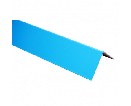 Уголок крепежный внутренний, (синий), 70х30х2000 мм