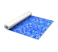 Пленка ПВХ ALKORPLAN 3000 с акрил. слоем Persia Blue (синяя мозаика), 1,5 мм, 1,65х25 м