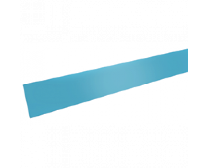 Металлическая полоса с ПВХ-покрытием ALKORPLAN Adria Blue (синий), 1,4 мм, 5 см х 2 м