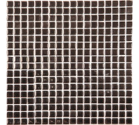 Мозаика стекло (15*15*4) 305*305 (мелкая черная) JH-401M