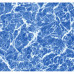 Пленка "SBGD 160 SUPRA синий мрамор (marble blue)", 25х1,65 м