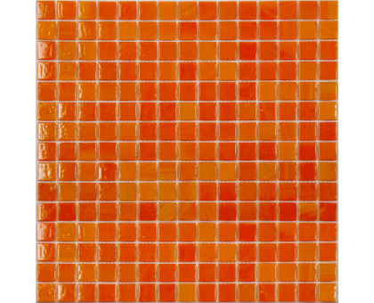 Мозаика стекло оранжевый (сетка)(20*20*4) 327*327 AA01