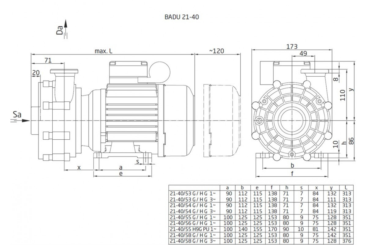 Насос 30 м3 ч