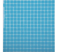 Мозаика стекло ср.голубой (бумага)(20*20*4) 327*327 AB03