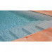 Бордюр для бассейна UltimateBORDER 26-(27,5)см х 25м (серая)