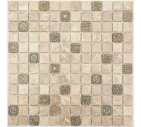Мозаика камень матовый керамика (23*23*8) 298*298 K-717