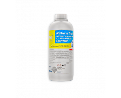 Коагулянт «Wellness Therm» Средство для очистки и осветления воды 30 литров